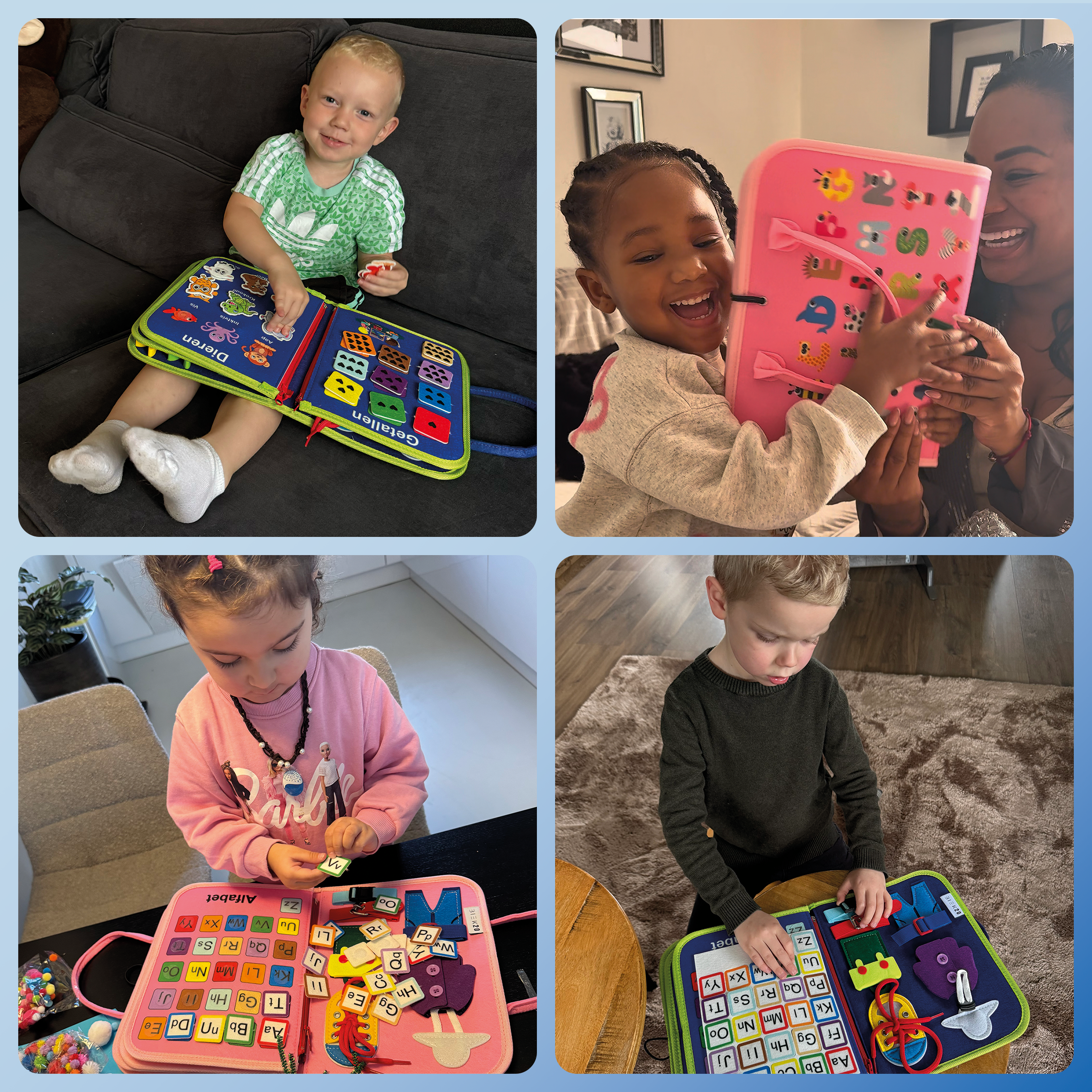 Busy Board XXL Blauw