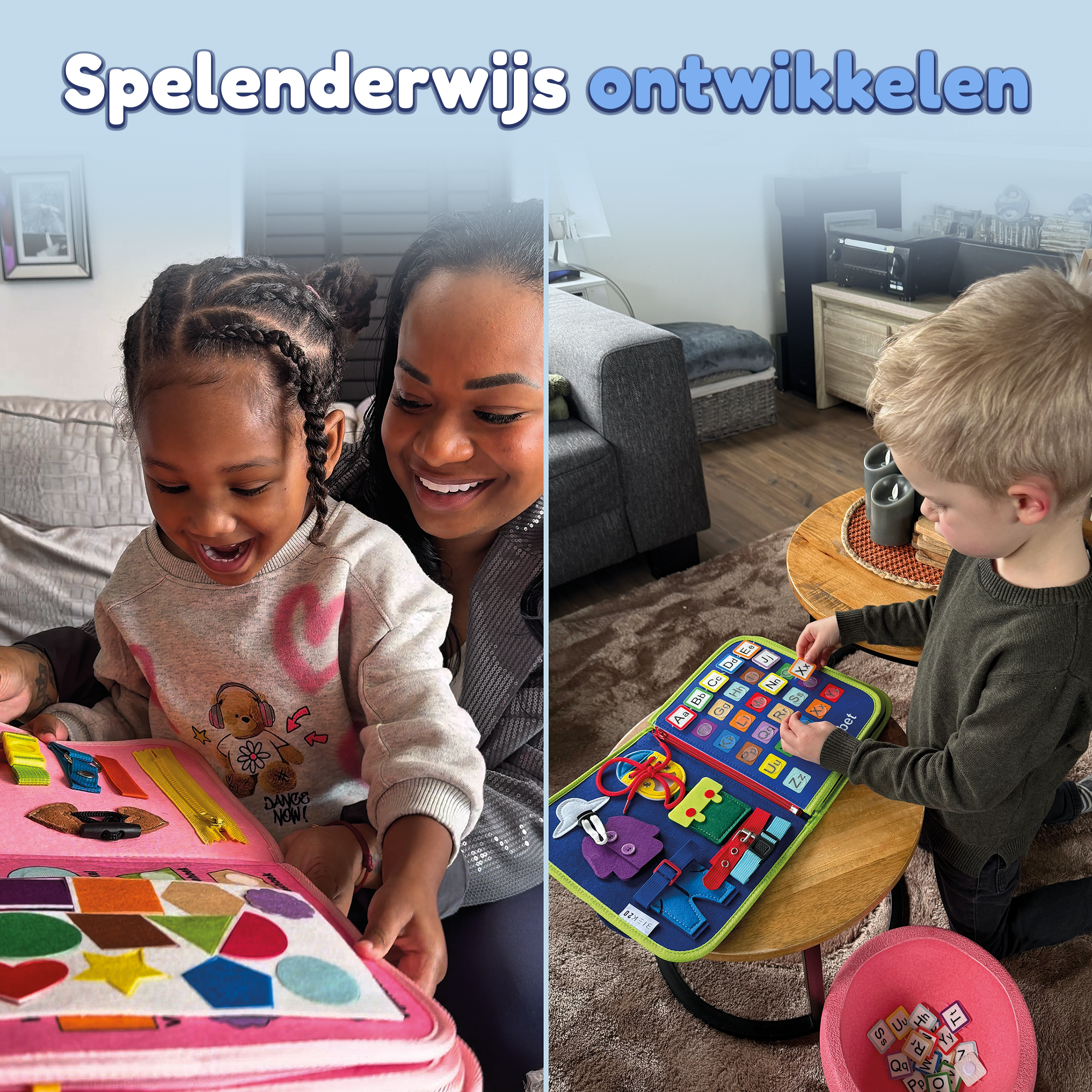 Busy Board XXL Blauw