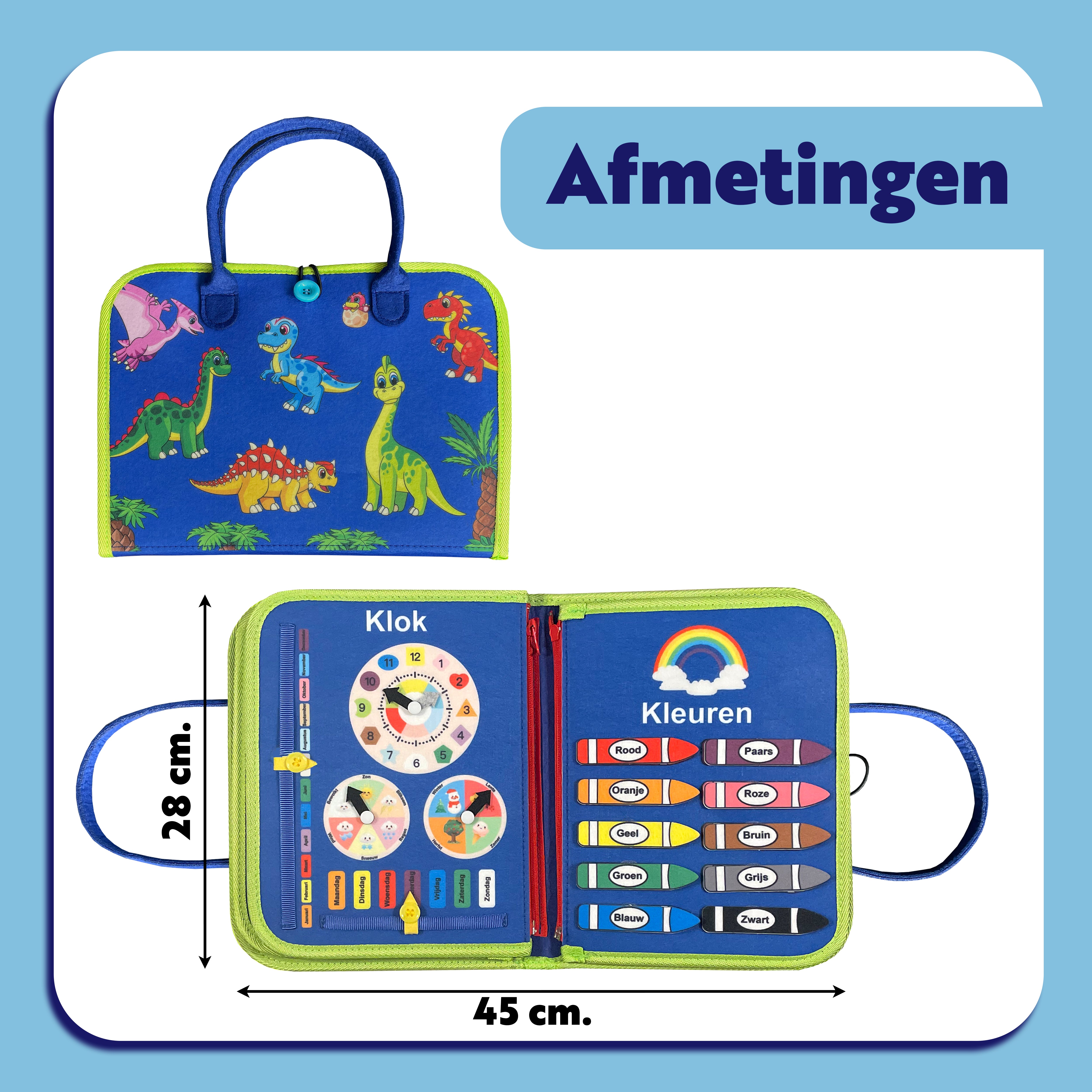 Busy Board XXL Blauw