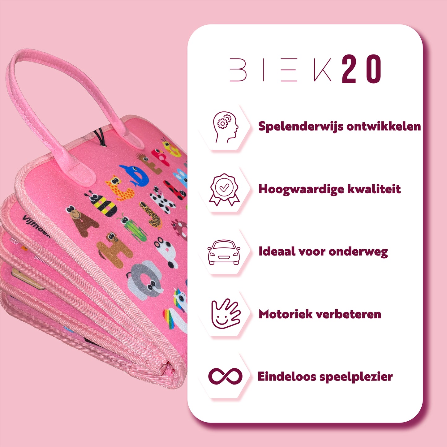 Busy Board XXL Roze