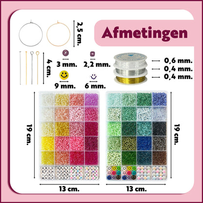 Kralenset Pastel